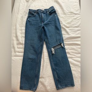 abercrombie 90s straight ultra high rise